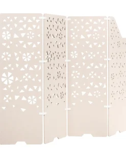 Rumdeler til kontor STARRY 240 x 180 cm Lys Beige