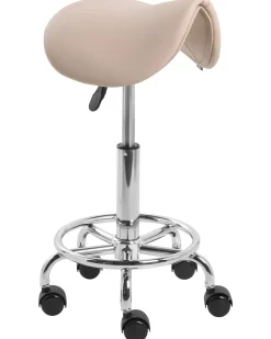 Sadelstol DUMONT Kunstlæder Beige