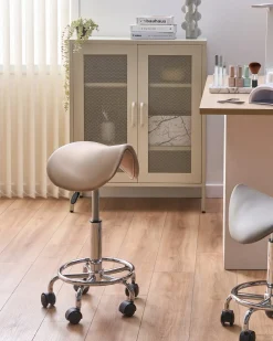Sadelstol DUMONT Kunstlæder Beige