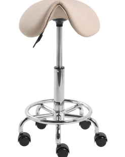 Sadelstol DUMONT Kunstlæder Beige