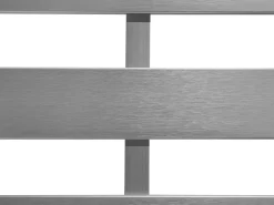 SALERNO 4 personers Loungesæt med bord Lysegrå Metal