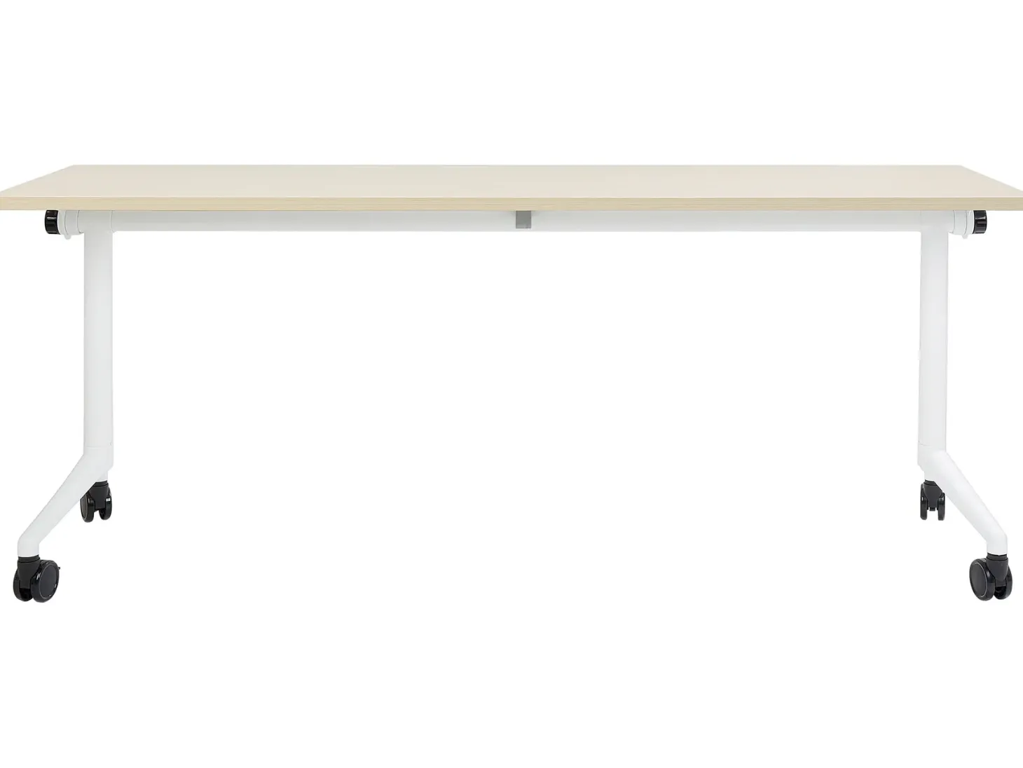 Sammenklappeligt skrivebord CAVI Lysebrun 180 cm 60 cm med hjul