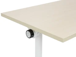Sammenklappeligt skrivebord CAVI Lysebrun 180 cm 60 cm med hjul