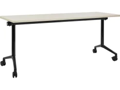 Sammenklappeligt skrivebord CAVI Lysebrun 180 cm 60 cm med hjul