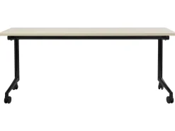 Sammenklappeligt skrivebord CAVI Lysebrun 180 cm 60 cm med hjul