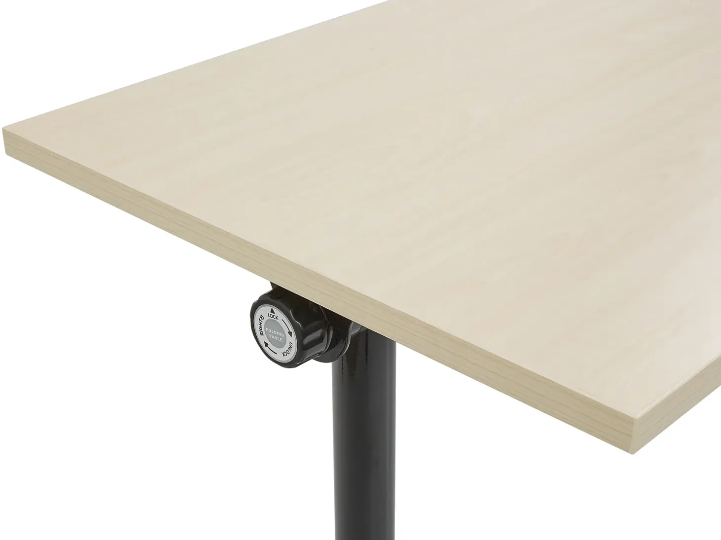 Sammenklappeligt skrivebord CAVI Lysebrun 180 cm 60 cm med hjul