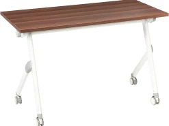 Sammenklappeligt skrivebord BENDI Mørkebrun 120 cm 60 cm