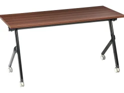 Sammenklappeligt skrivebord BENDI Mørkebrun 160 cm 60 cm