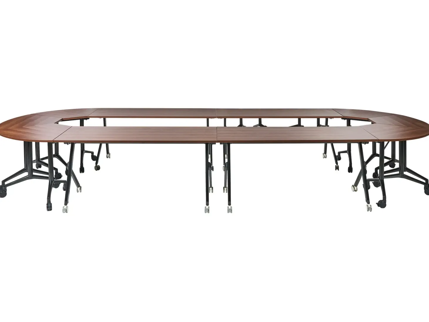 Sammenklappeligt skrivebord BENDI Mørkebrun 160 cm 60 cm