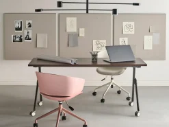 Sammenklappeligt skrivebord BENDI Mørkebrun 160 cm 60 cm