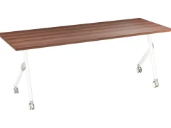 Sammenklappeligt skrivebord BENDI Mørkebrun 180 cm 60 cm