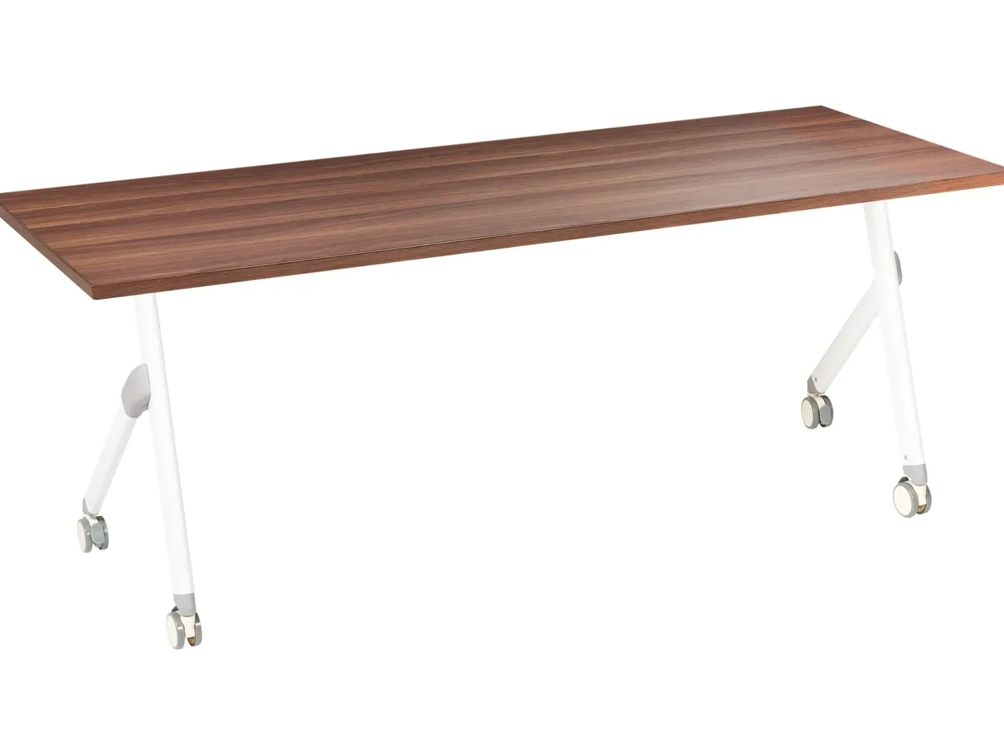 Sammenklappeligt skrivebord BENDI Mørkebrun 180 cm 60 cm