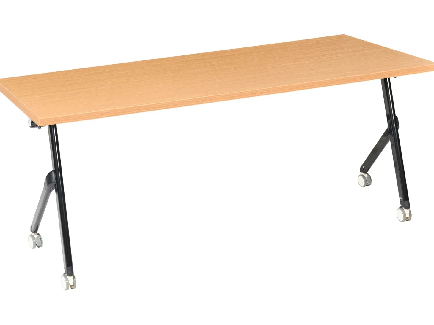 Sammenklappeligt skrivebord BENDI Brun 180 cm 60 cm