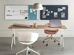 Sammenklappeligt skrivebord BENDI Brun 180 cm 60 cm
