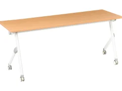 Sammenklappeligt skrivebord BENDI Brun 180 cm 60 cm