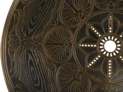 SAPRI 4 personers Havemøbelsæt Mørkebrun Metal med parasol (16 variant)