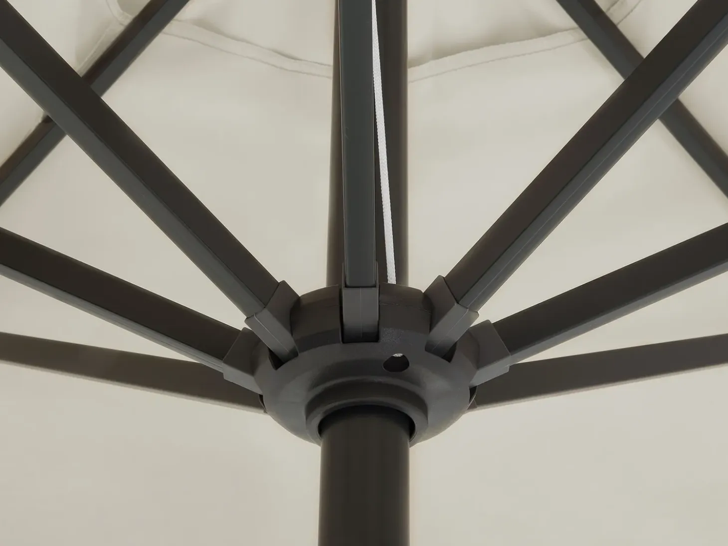 SAPRI 4 personers Havemøbelsæt Mørkebrun Metal med parasol (16 variant)