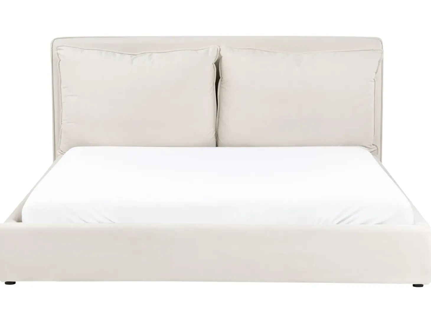 Seng BAJONNA 180 x 200 cm Lys Beige