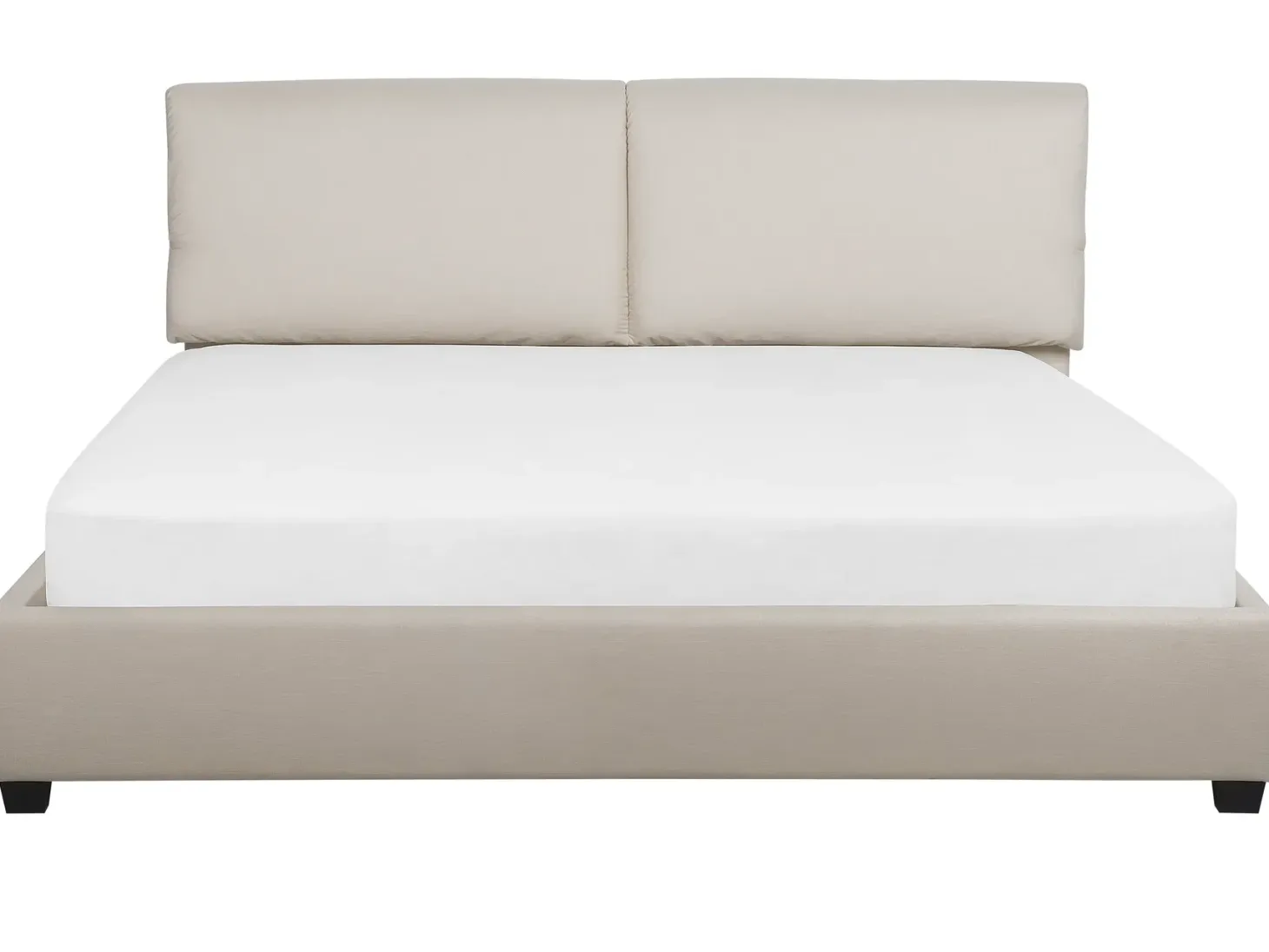Seng BELFORT 180 x 200 cm Lys Beige