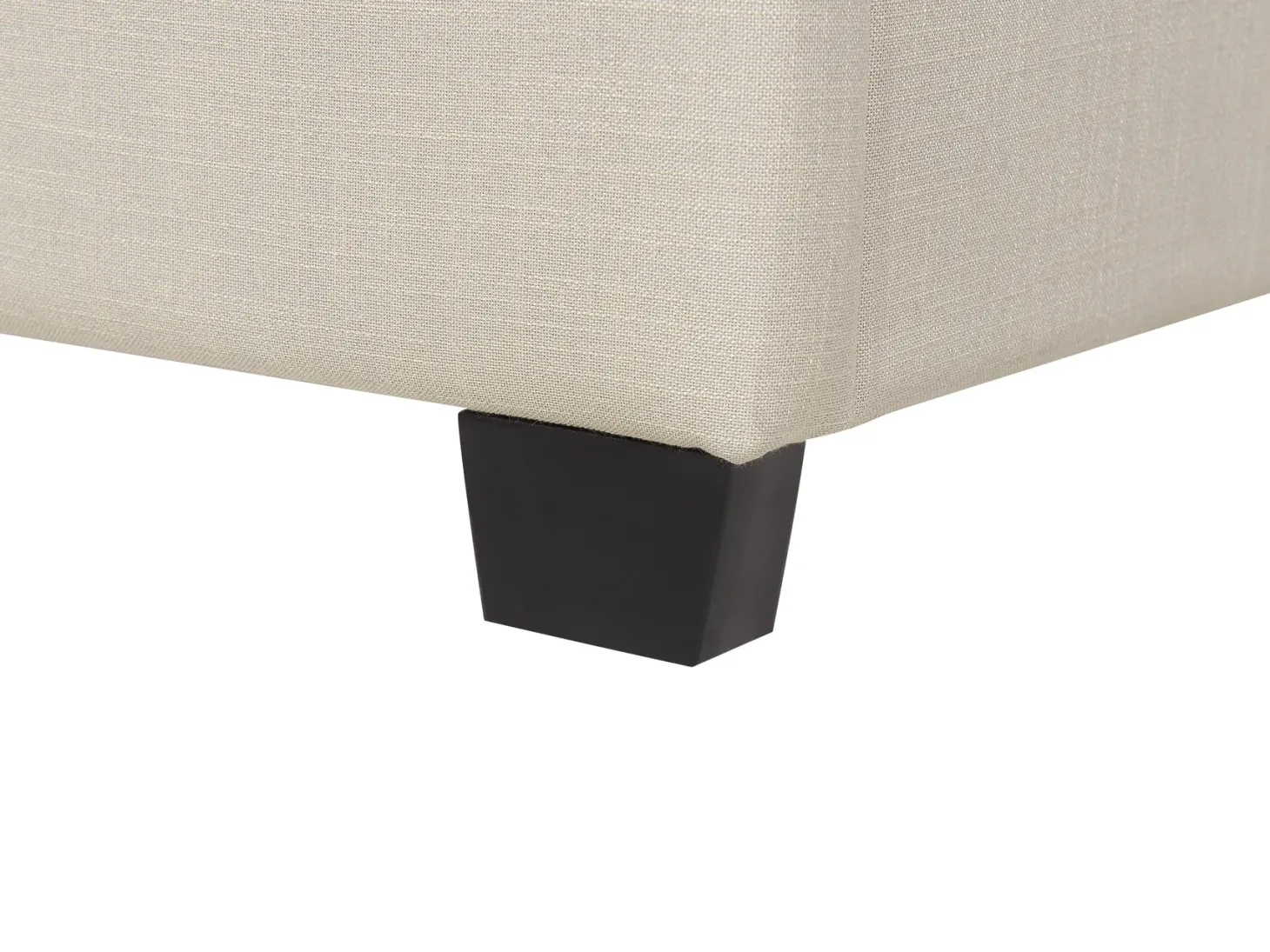 Seng BELFORT 180 x 200 cm Lys Beige