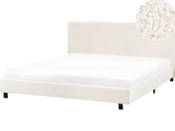 Seng Boucle ALBI 180 x 200 cm Cremehvid