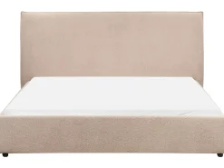 Seng Boucle LAVAUR 160 x 200 cm Brungrå