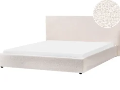 Seng Boucle LAVAUR 180 x 200 cm Cremehvid