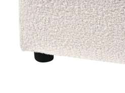 Seng Boucle LAVAUR 180 x 200 cm Cremehvid