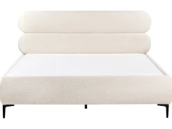 Seng Boucle LESSAY 180 x 200 cm Cremehvid