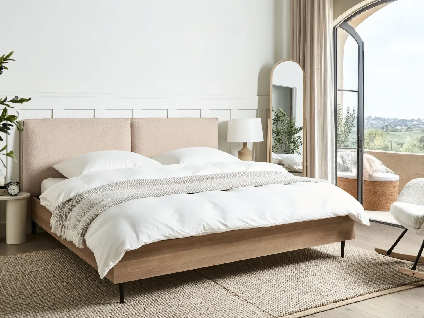 Seng Boucle LIMANTON 180 x 200 cm Beige