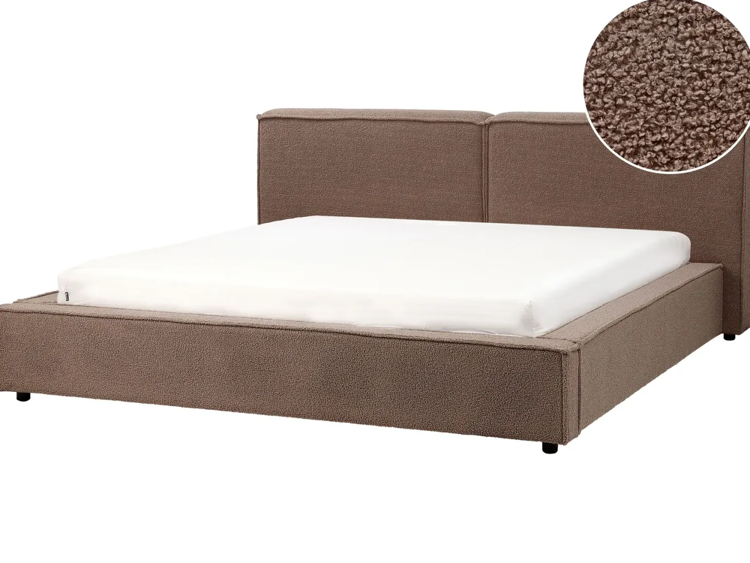 Seng Boucle LINARDS 180 x 200 cm Brun