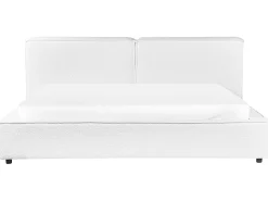 Seng Boucle LINARDS 180 x 200 cm Hvid
