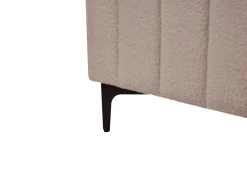 Seng Boucle LUNAN 180 x 200 cm Brungrå