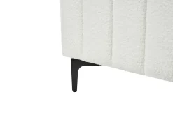 Seng Boucle LUNAN 180 x 200 cm Cremehvid