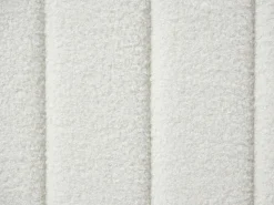 Seng Boucle LUNAN 180 x 200 cm Cremehvid