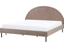 Seng Boucle MARGUT 180 x 200 cm Brungrå