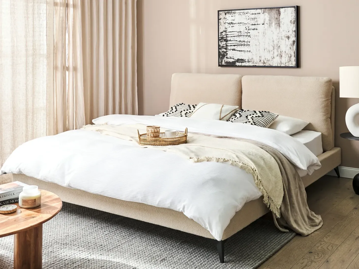 Seng Boucle MELLE 180 x 200 cm Beige