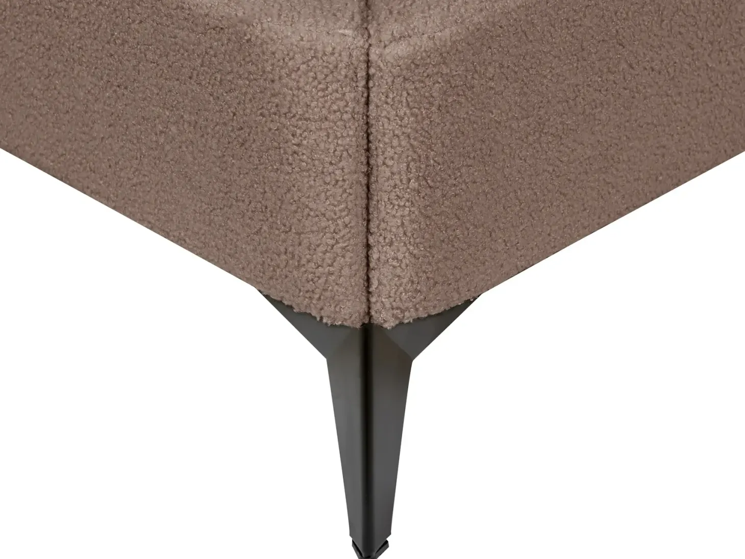 Seng Boucle MELLE 180 x 200 cm Brun