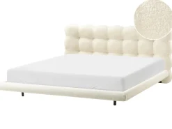 Seng Boucle SOULISSE 180 x 200 cm Cremehvid
