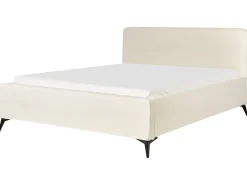 Seng Boucle VALOGNES 180 x 200 cm Cremehvid