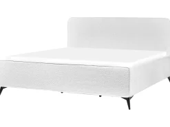 Seng Boucle VALOGNES 180 x 200 cm Cremehvid