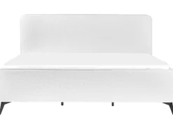 Seng Boucle VALOGNES 180 x 200 cm Cremehvid