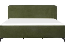 Seng Boucle VALOGNES 180 x 200 cm Mørkegrøn