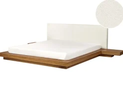 Seng Boucle ZEN 180 x 200 cm Naturlig ask
