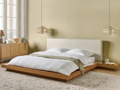 Seng Boucle ZEN 180 x 200 cm Naturlig ask