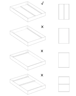 Sengebund med lameller VOUZIERS 160 x 200 cm