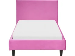 Sengekappe Velour FITOU 90x200 cm Fuchsia