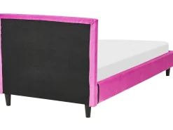 Sengekappe Velour FITOU 90x200 cm Fuchsia