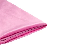 Sengekappe Velour FITOU 90x200 cm Fuchsia