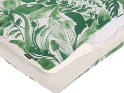 Sengetøj GREENWOOD Bomulds-satin 135 x 200 cm Grøn